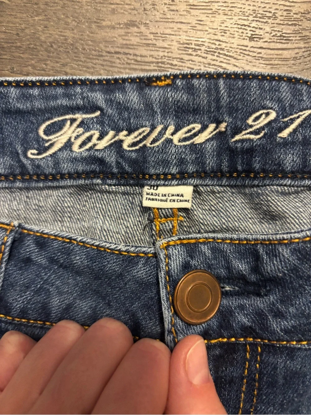 Forever 21 low rise denim shorts - Women's